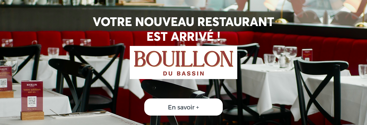 Bouillon du Bassin nouveau au Centre commercial Auchan Biganos