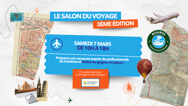 biganos; agence de voyage; destinations du monde; salon du voyage
